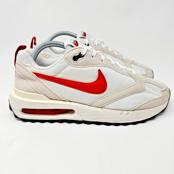 Womens Nike Air Max Dawn Shoes SZ 9 White Orange DZ4441-100 Casual Gym Running - Picture 7 of 15